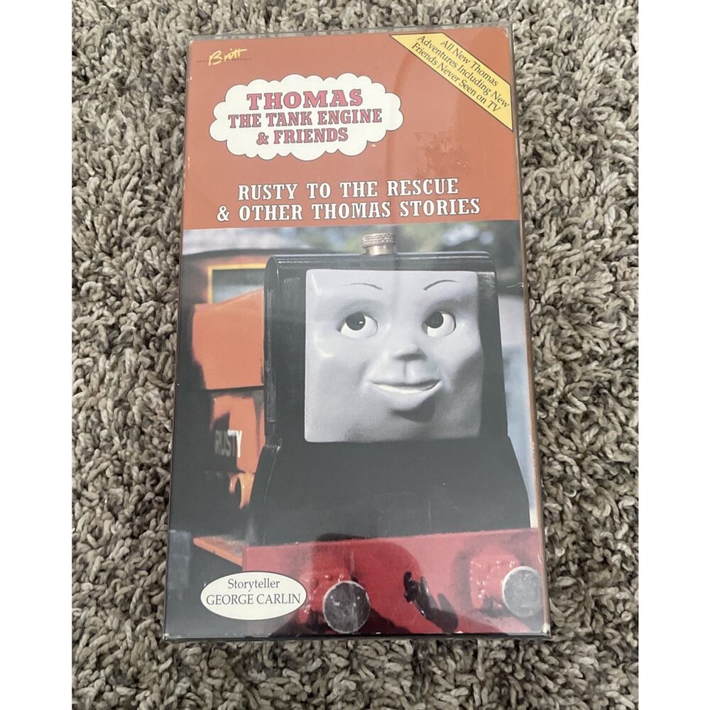 Thomas the Tank Engine & Friends Rusty to the Rescue VHS Video Tape Train 1995